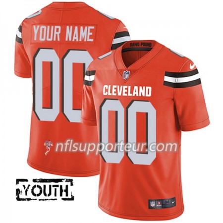 Maillot Enfant Cleveland Browns Personnalisé Orange